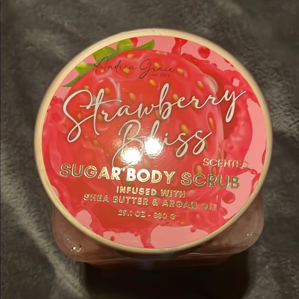 Pink Exfoliant Sugar Body Scrub